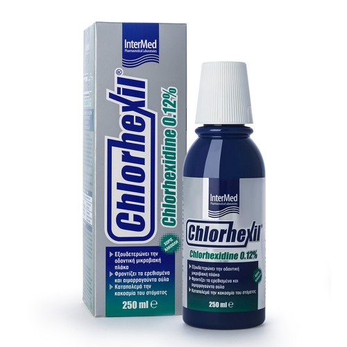InterMed CHLORHEXIL Στοματικό Διάλυμα 0.12% - 250ml