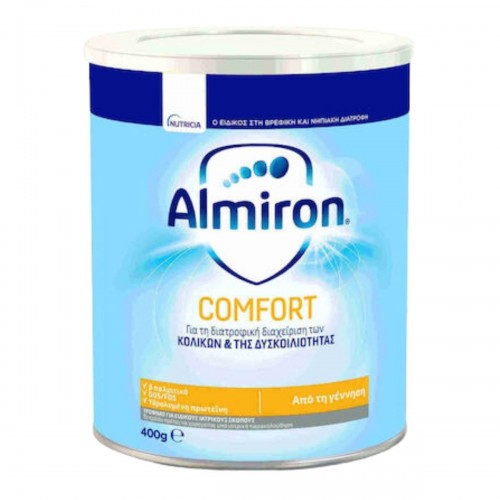 Nutricia Almiron Comfort, συνιστάται για τη διατροφική αντιμετώπιση της δυσκοιλιότητας, 400 gr