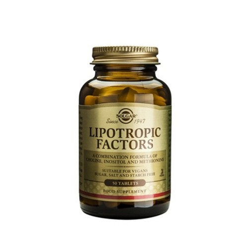 Solgar LIPOTROPIC FACTORS 50 ταμπλέτες
