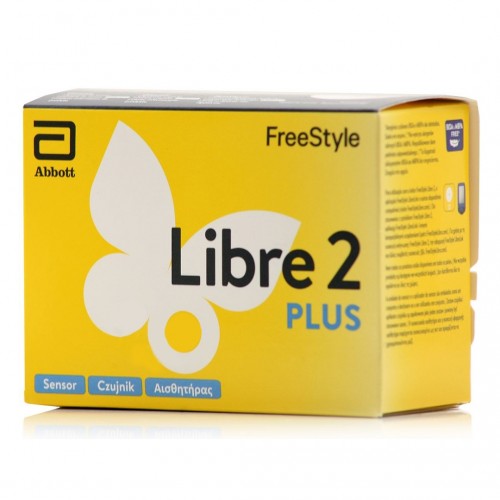 Abbott FreeStyle Libre 2 Plus Sensor Αισθητήρας Παρακολούθησης Γλυκόζης, 1τεμ