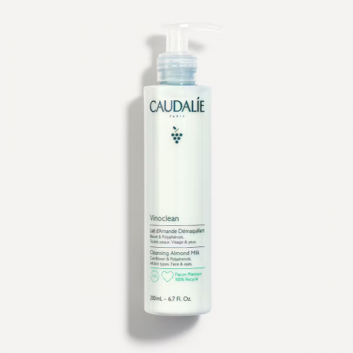 Caudalie Vinoclean Cleansing Almond Milk Γαλάκτωμα Καθαρισμού & Ντεμακιγιάζ Προσώπου, 200ml