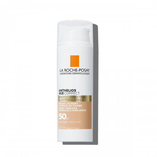 La Roche-Posay Αnthelios Age Correct SPF50 Αντηλιακό Προσώπου Κατά των Σημαδιών Γήρανσης με Χρώμα, 50ml
