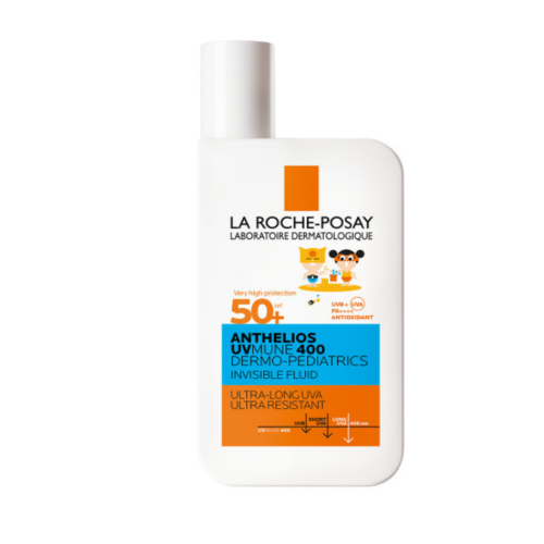 La Roche-Posay Anthelios UVMUNE 400 Dermo-Pediatrics Invisible Fluid SPF50+ Παιδικό Αντηλιακό για το Ευαίσθητο Δέρμα, 50ml