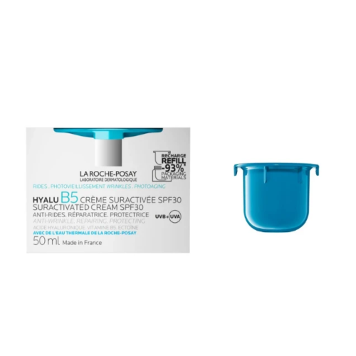 La Roche Posay Hyalu B5 Suractivated Cream SPF30 Refill Αντιρυτιδική Κρέμα για Άμεση Σύσφιξη Λείανση & Επανόρθωση, 50ml