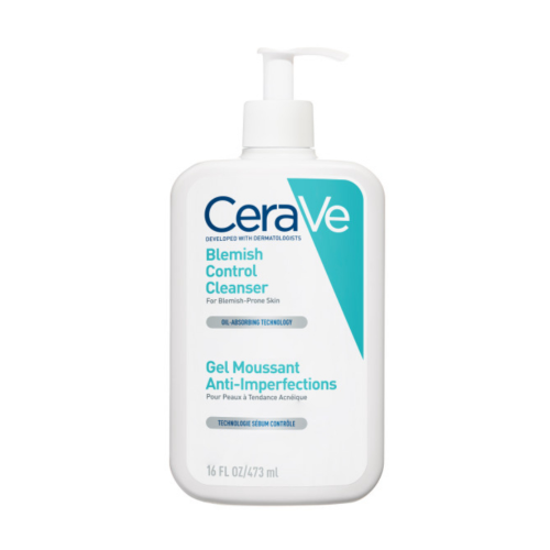 Cerave Blemish Control Gel Καθαρισμού Προσώπου για Ακνεϊκές Επιδερμίδες, 473ml
