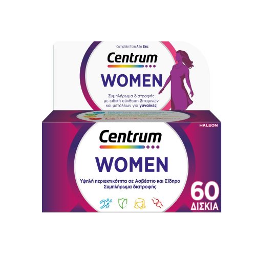 Centrum Women, Πολυβιταμίνη για τη Γυναίκα, 60 δισκία