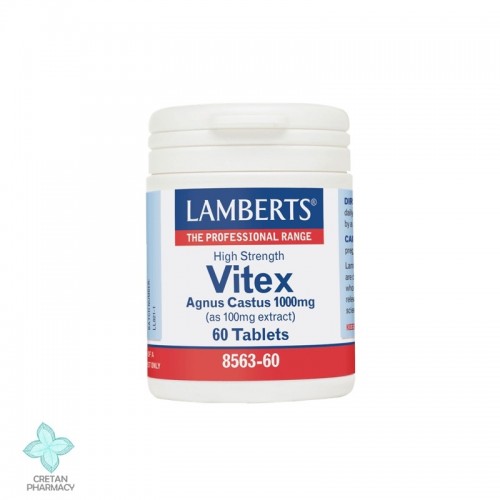 Lamberts Vitex Agnus Castus 1000mg, 60 ταμπλέτες