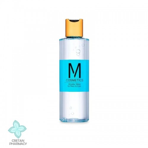 M Cosmetics Micellar Water Face & Eyes, Νερό Καθαρισμού Προσώπου-Ματιών 200 mL