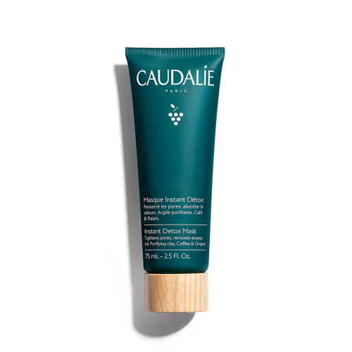 Caudalie Instant Detox Mask Μάσκα Αποτοξίνωσης με Ροζ Άργιλο, 75ml