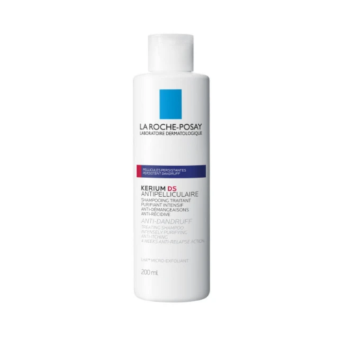 La Roche Posay Kerium Ds Anti-Dandruff, Σαμπουάν Εντατικής Μικροαπολέπισης κατά της Πιτυρίδας, 200ml