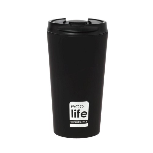 Black Matte Coffee Thermos 370ml 