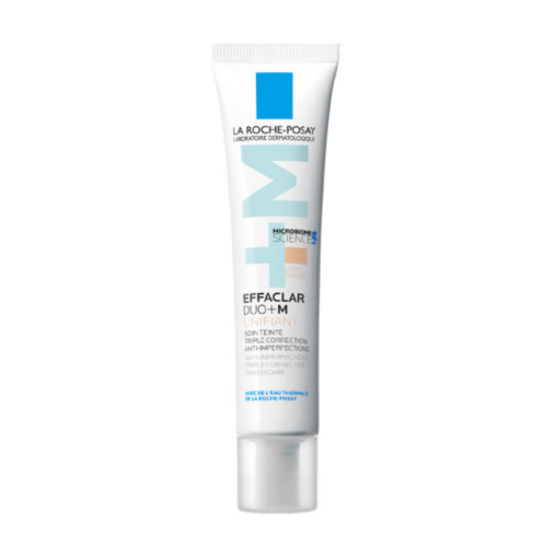 La Roche-Posay Effaclar Duo+Μ Unifiant Light Επανορθωτική Κρέμα Προσώπου κατά των Ατελειών με Χρώμα, 40ml