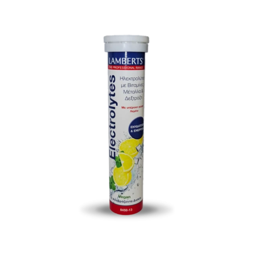 Lamberts Electrolytes Ηλεκτρολύτες με Γεύση Λεμόνι, 13eff.tabs