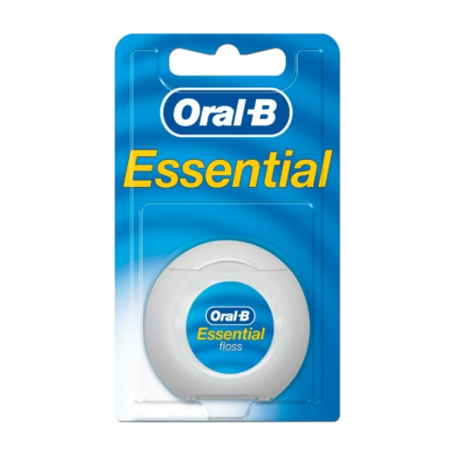 Oral-B Essential Floss Οδοντικό Νήμα Ακύρωτο 50m, 1τεμ
