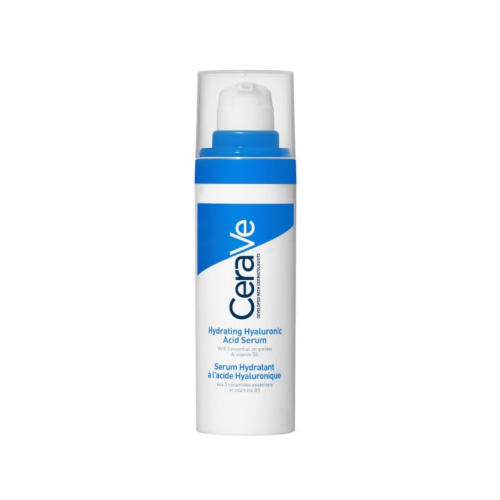 Cerave Hydrating Hyaluronic Acid Serum Ορός Eνυδάτωσης Προσώπου με Yαλουρονικό Oξύ & 3 Aπαραίτητα Ceramides, 30ml