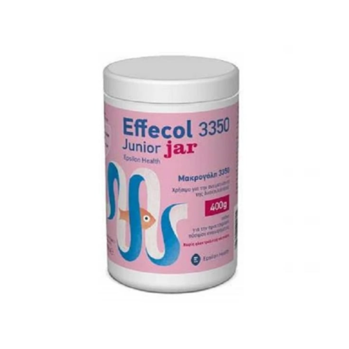 Epsilon Health Effecol 3350 Junior Jar Παιδικό Συμπλήρωμα σε Μορφή Σκόνης για Πόσιμο Εναιώρημα Κατά της Δυσκοιλιότητας, 400gr