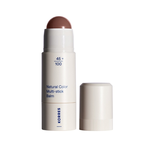 Korres Natural Color Multi-Stick Balm 32 Muted Brown για Χείλη & Ζυγωματικά, 4.5g