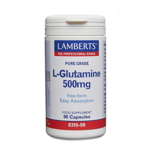 Lamberts L-Glutamine 500mg, 90caps