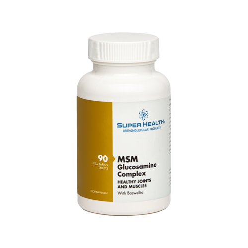 Super Health MSM Glucosamine Complex With Boswellia, 90tabs