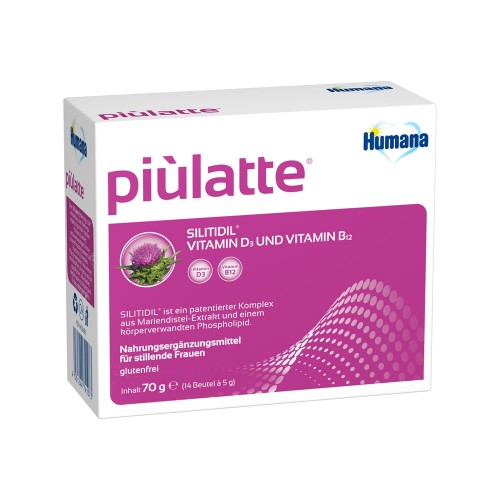 Humana Piullate Συμπλήρωμα Διατροφής για Θηλάζουσες Γυναίκες, 14 x 5gr