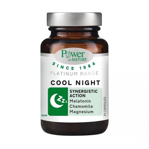 Power Health Cool Night - Για την Αντιμετώπιση της Αϋπνίας, 30 κάψουλες