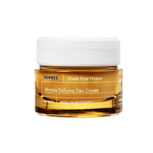 Korres Black Pine Primus Wrinkle Defying Day Cream Κρέμα Νεότητας Ημέρας για Λείανση Ρυτίδων & Ελαστικότητα, 40ml
