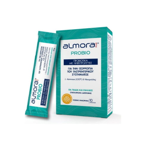 Almora Plus Probio Προβιοτικά με Ηλεκτρολύτες, 10 φακελάκια x 4.5gr
