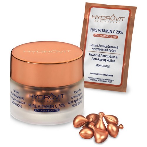 Pure Vitamin C 20% Collagen Booster Monodose  Βάζο 60 μονοδόσεων