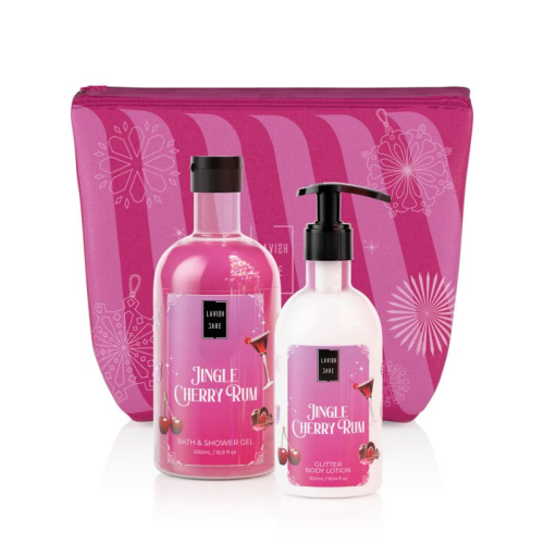 Lavish Care Jingle Cherry Rum Xmas Set
