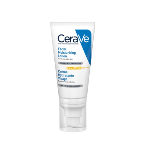Cerave Facial Moisturising Lotion Ενυδατική Κρέμα Προσώπου με Δείκτη Προστασίας SPF50, 52ml
