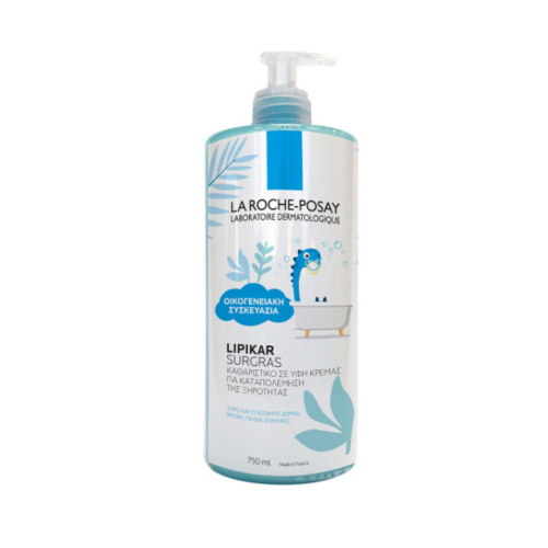 La Roche-Posay Lipikar Surgras Family Size Καθαρισμός Σώματος για το Ξηρό Δέρμα, 750ml