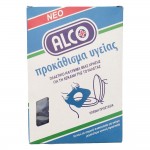 Alco Προκάθισμα Υγείας, Πλαστικό κάλυμμα τουαλέτας μιας χρήσης, 10 τεμάχια