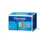 Ascensia Microlet Lancets Colored Έγχρωμες Βελόνες για το Σύστημα Παρακολούθησης Γλυκόζης Αίματος Contour της Bayer, 25τεμ