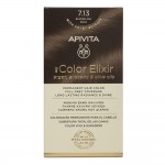 Apivita My Color Elixir Μόνιμη Βαφή Μαλλιών - No.7.13 Ξανθό Σαντρέ Μελί, (50ml + 75ml +15ml)