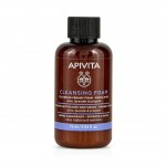 Apivita Cleansing Foam Face & Eyes Κρεμώδης Αφρός Καθαρισμού για Πρόσωπο & Μάτια, 75ml (Travel size)