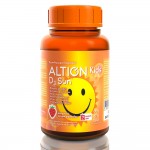 Altion Kids D3 Sun Παιδικό Συμπλήρωμα Διατροφής με Βιταμίνη D3 Φυσικής Προέλευσης για Τόνωση Ανοσοποιητικού, Σωστή Ανάπτυξη Οστών & Δοντιών, 60 ζελεδάκια