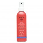 Apivita Bee Sun Safe Hydra Melting Ultra Light Face & Body Spray Ενυδατικό ΑντιηλιακόΣπρέι Προσώπου Σώματος με Θαλάσσια Φύκη & Πρόπολη SPF30, 200ml