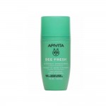 Apivita Bee Fresh 24H Deodorant Roll-On Αποσμητικό 24ωρης Δράσης Που Σέβεται Το Μικροβίωμα, 50ml