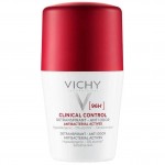 Vichy Clinical Control 96h Detranspirant Anti-Odor Deodorant Roll-on Αποσμητικό για Ευαίσθητες Επιδερμίδες, 50ml