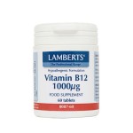Lamberts B12 1000mcg 60ταμπλέτες, Cobalamin
