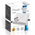ALFACARE Power Heat Double Θερμαινόμενη Διπλή Ηλεκτρική Υποκουβέρτα 160x140cm 1τμχ